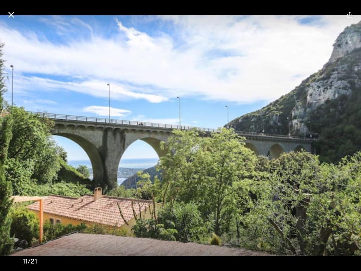 Studio Pied Village Eze - Dans Villa Recente - Parking Gratuit Екстер'єр фото