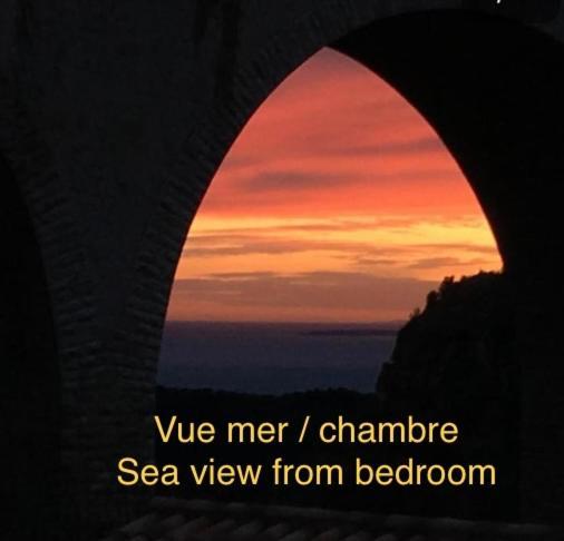 Studio Pied Village Eze - Dans Villa Recente - Parking Gratuit Екстер'єр фото