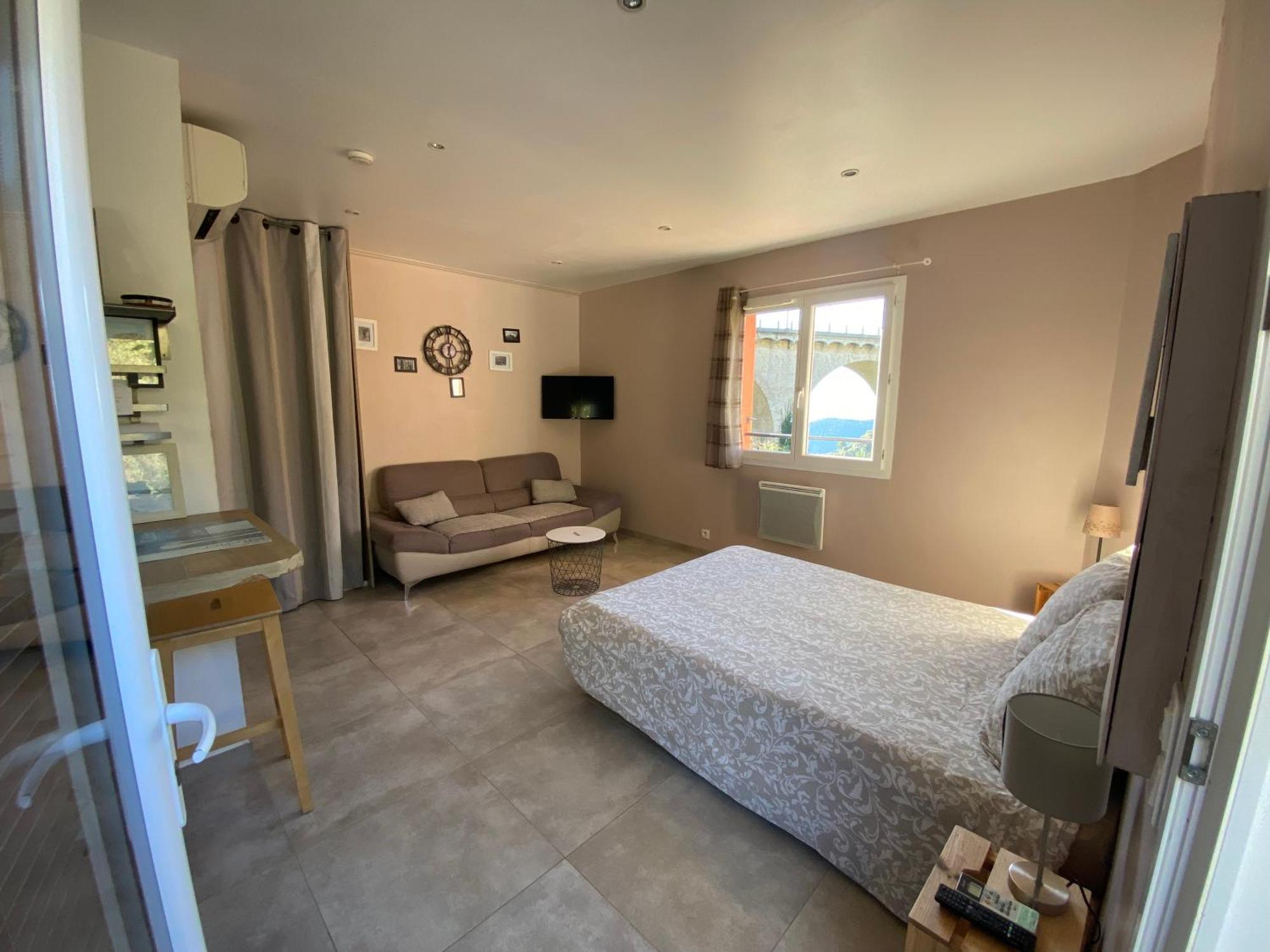 Studio Pied Village Eze - Dans Villa Recente - Parking Gratuit Екстер'єр фото