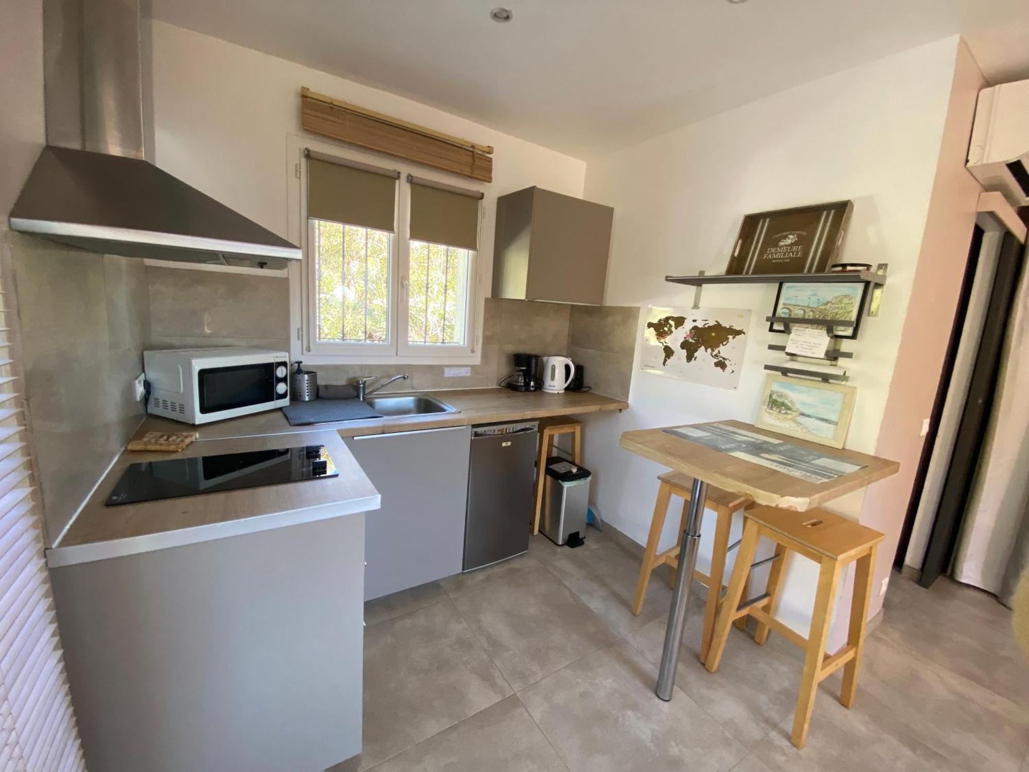 Studio Pied Village Eze - Dans Villa Recente - Parking Gratuit Екстер'єр фото