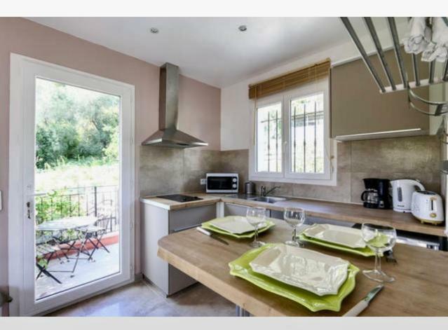 Studio Pied Village Eze - Dans Villa Recente - Parking Gratuit Екстер'єр фото